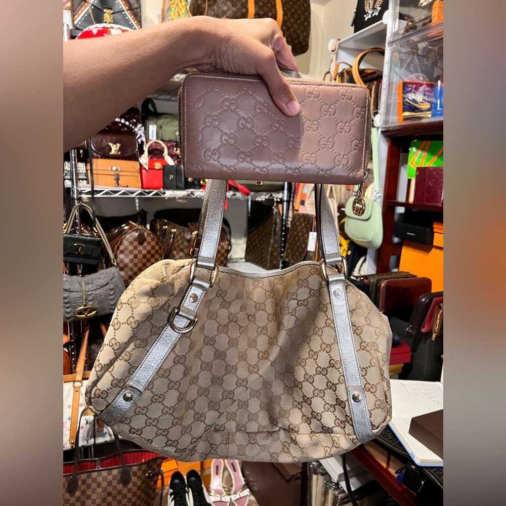 Gucci Hobo Bag And Wallet